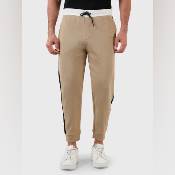 Armani Exchange Jogger 3LZPA ZJ4XZ 4714 Khaki Black stripe - Picture 3 of 5